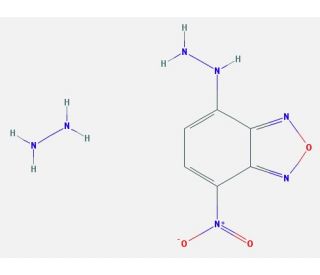4-Hydrazino-7-nitro-benzofurazan hydrazine adduct (CAS 131467-87-3) - chemical structure image