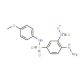 4-Hydrazino-N-(4-methoxy-phenyl)-3-nitro-benzenesulfonamide (CAS 327093-07-2) - chemical structure image