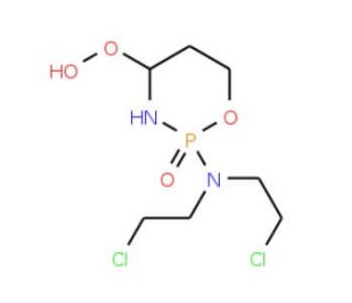 4-Hydroperoxy Cyclophosphamide (CAS 39800-16-3) - chemical structure image