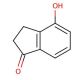 4-Hydroxy-1-indanone (CAS 40731-98-4) - chemical structure image