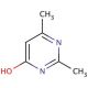 4-Hydroxy-2,6-dimethylpyrimidine (CAS 6622-92-0) - chemical structure image