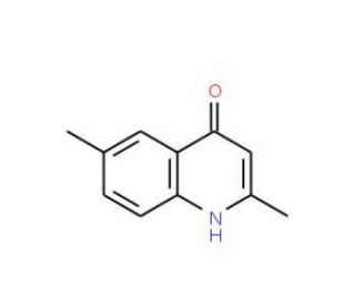 4-Hydroxy-2,6-dimethylquinoline (CAS 15644-82-3) - chemical structure image