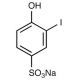 4-Hydroxy-3-iodobenzenesufonic Acid, Sodium Salt (CAS 121208-93-3) - chemical structure image