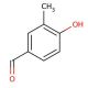 4-Hydroxy-3-methylbenzaldehyde (CAS 15174-69-3) - chemical structure image