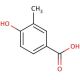 4-Hydroxy-3-methylbenzoic acid (CAS 499-76-3) - chemical structure image
