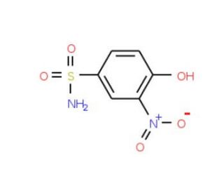 4-hydroxy-3-nitrobenzenesulfonamide - chemical structure image