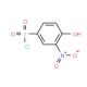 4-hydroxy-3-nitrobenzenesulfonyl chloride (CAS 147682-51-7) - chemical structure image