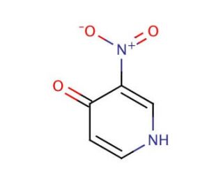 4-Hydroxy-3-nitropyridine (CAS 5435-54-1) - chemical structure image