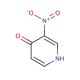 4-Hydroxy-3-nitropyridine (CAS 5435-54-1) - chemical structure image