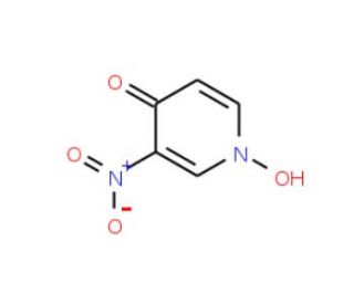 4-Hydroxy-3-nitropyridine N-oxide (CAS 31872-57-8) - chemical structure image