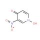 4-Hydroxy-3-nitropyridine N-oxide (CAS 31872-57-8) - chemical structure image