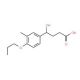 4-Hydroxy-4-(3-methyl-4-propoxy-phenyl)-butyric acid - chemical structure image