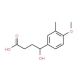 4-Hydroxy-4-(4-methoxy-3-methyl-phenyl)-butyric acid - chemical structure image