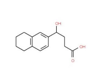 4-Hydroxy-4-(5,6,7,8-tetrahydro-naphthalen-2-yl)-butyric acid - chemical structure image