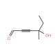4-Hydroxy-4-methyl-hex-2-ynal - chemical structure image