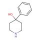4-Hydroxy-4-phenylpiperidine (CAS 40807-61-2) - chemical structure image