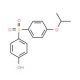 4-Hydroxy-4′-isopropoxydiphenylsulfone (CAS 95235-30-6) - chemical structure image