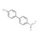 4-Hydroxy-4′-nitrobiphenyl (CAS 3916-44-7) - chemical structure image