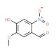 4-hydroxy-5-methoxy-2-nitrobenzaldehyde (CAS 2454-72-0) - chemical structure image