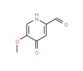 4-Hydroxy-5-methoxy-2-pyridinecarbaldehyde - chemical structure image