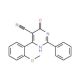 4-Hydroxy-6-(2-methoxyphenyl)-2-phenyl-5-pyrimidinecarbonitrile - chemical structure image