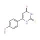 4-Hydroxy-6-(4-methoxyphenyl)pyrimidine-2-thiol - chemical structure image