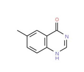 4-Hydroxy-6-methylquinazoline (CAS 19181-53-4) - chemical structure image
