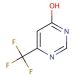 4-Hydroxy-6-(trifluoromethyl)pyrimidine (CAS 1546-78-7) - chemical structure image