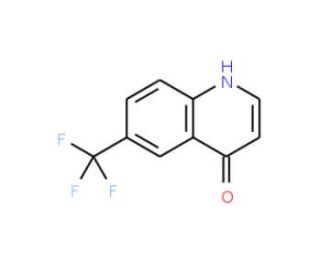 4-Hydroxy-6-(trifluoromethyl)quinoline (CAS 49713-51-1) - chemical structure image