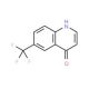 4-Hydroxy-6-(trifluoromethyl)quinoline (CAS 49713-51-1) - chemical structure image