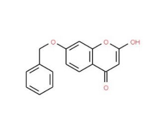 4-Hydroxy-7-benzyloxycoumarin (CAS 30992-66-6) - chemical structure image