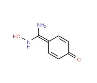 4-Hydroxy-benzamidine oxime (CAS 49787-00-0) - chemical structure image