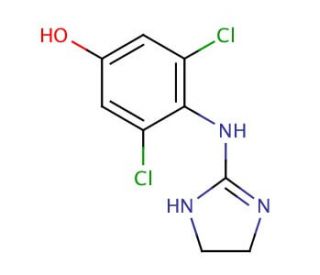 4-Hydroxy Clonidine (CAS 57101-48-1) - chemical structure image