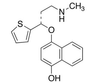 4-Hydroxy Duloxetine (CAS 662149-13-5) - chemical structure image