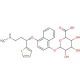 4-Hydroxy Duloxetine β-D-Glucuronide Sodium Salt (CAS 741693-83-4) - chemical structure image