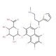 4-Hydroxy Duloxetine-d6 β-D-Glucuronide (CAS 741693-83-4 (unlabeled)) - chemical structure image
