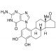 4-Hydroxy Estrone 1-N7-Guanine - chemical structure image