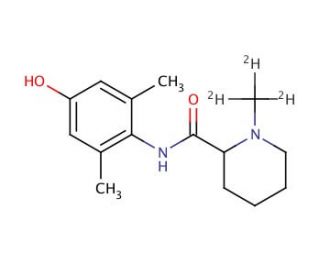 4-Hydroxy Mepivacaine-d3 - chemical structure image
