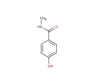 4-hydroxy-N-methylbenzamide (CAS 27642-27-9) - chemical structure image