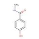 4-hydroxy-N-methylbenzamide (CAS 27642-27-9) - chemical structure image