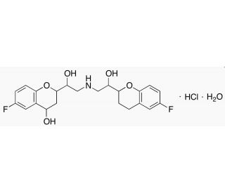 4-Hydroxy nebivolol hydrochloride (CAS 178383-76-1) - chemical structure image 