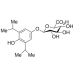 4-Hydroxy Propofol 4-O-β-D-Glucuronide (CAS 115005-78-2) - chemical structure image