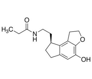4-Hydroxy Ramelteon (CAS 1204581-50-9) - chemical structure image
