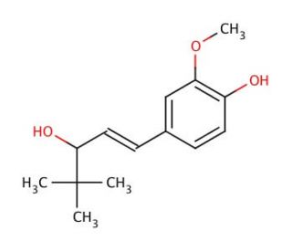 4-Hydroxy Stiripentol (CAS 58344-42-6) - chemical structure image