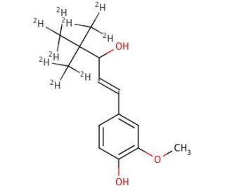 4-Hydroxy Stiripentol-d9 - chemical structure image