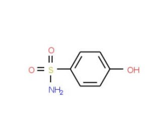 4-Hydroxybenzenesulphonamide (CAS 1576-43-8) - chemical structure image