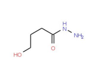 4-hydroxybutanohydrazide (CAS 3879-08-1) - chemical structure image