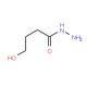 4-hydroxybutanohydrazide (CAS 3879-08-1) - chemical structure image