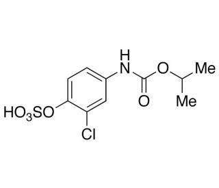 4-Hydroxychlorpropham sulfate Sodium Salt (CAS 28705-88-6) - chemical structure image