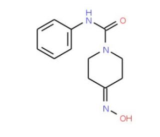 4-(hydroxyimino)-N-phenylpiperidine-1-carboxamide - chemical structure image